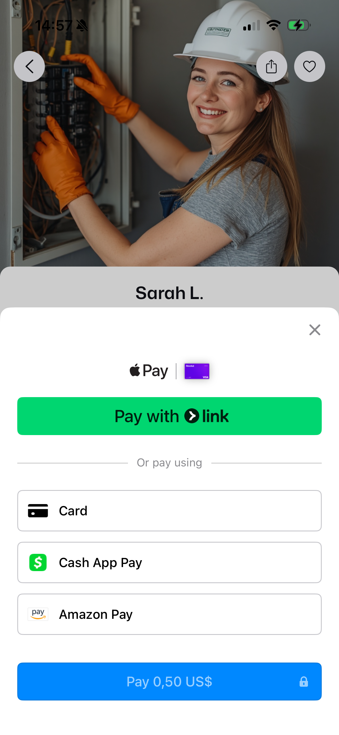 Stripe Link Payment