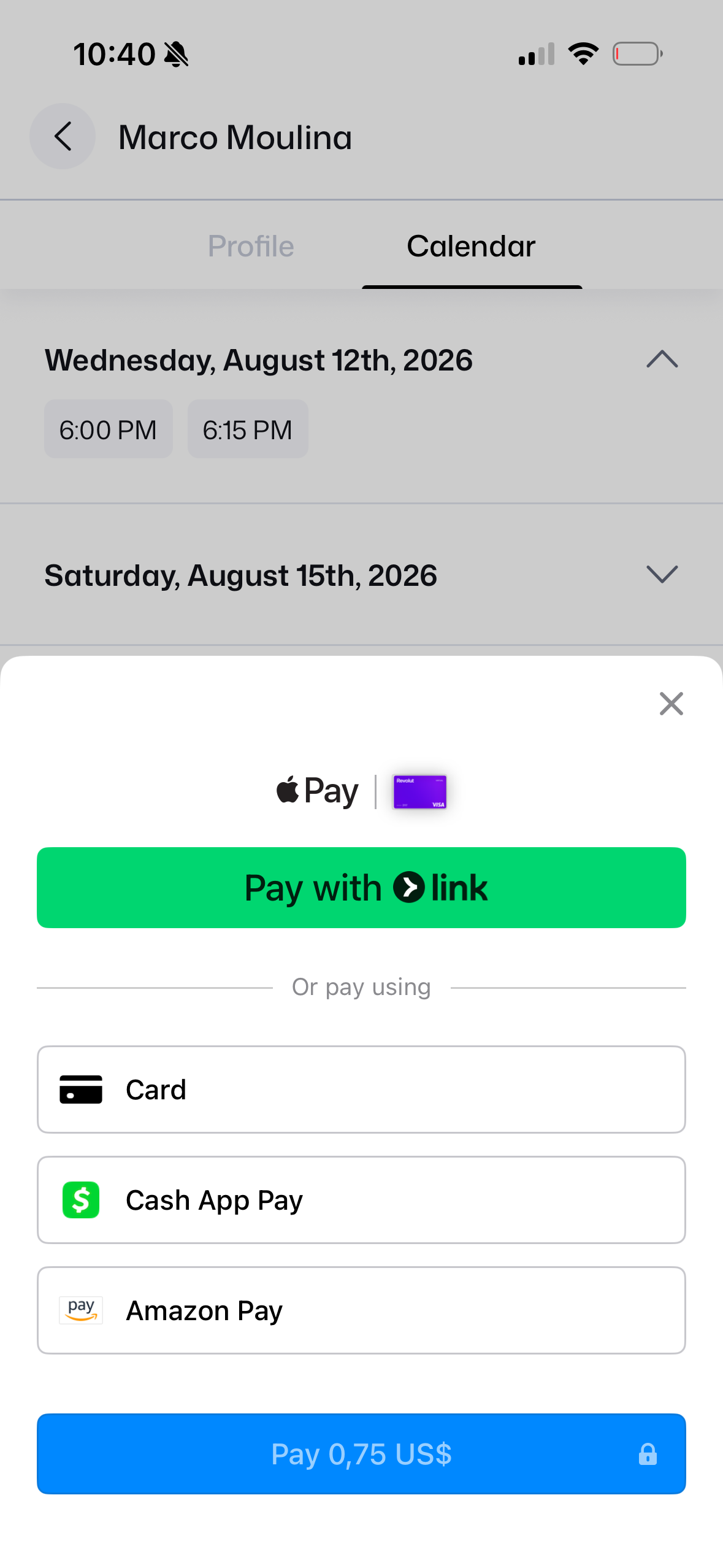 Link Auth Prompt