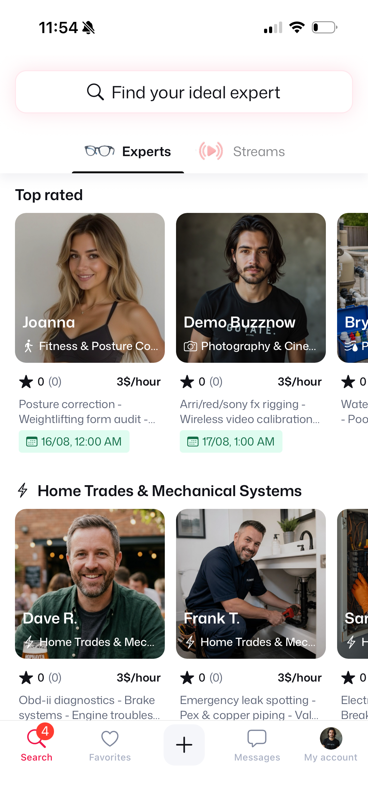 1. Tap Central +
