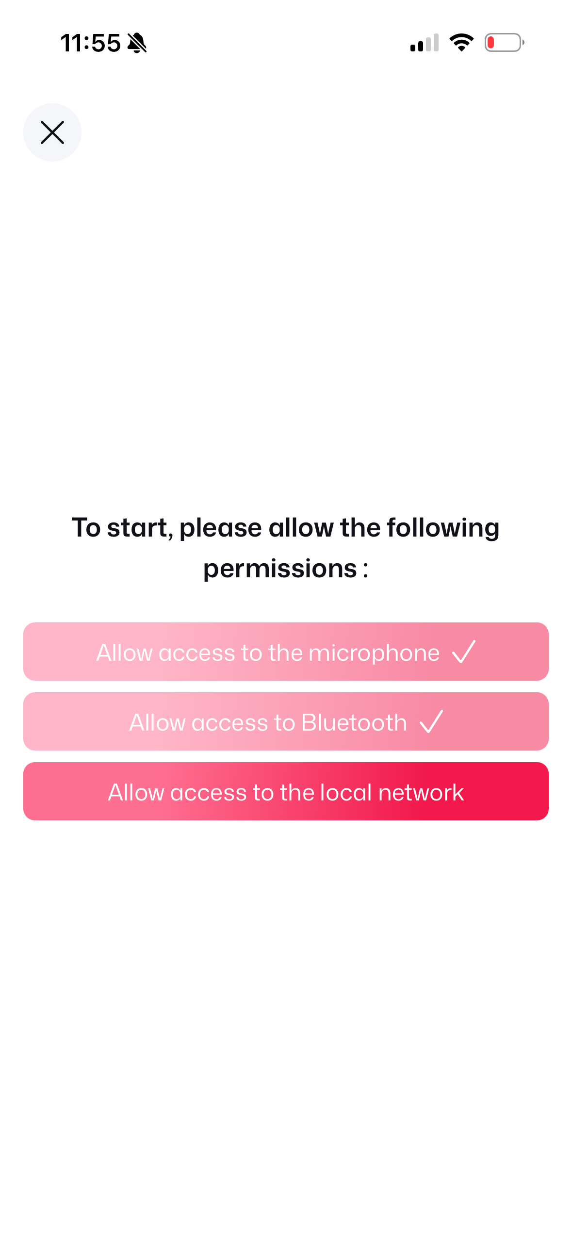 2. Allow Permissions