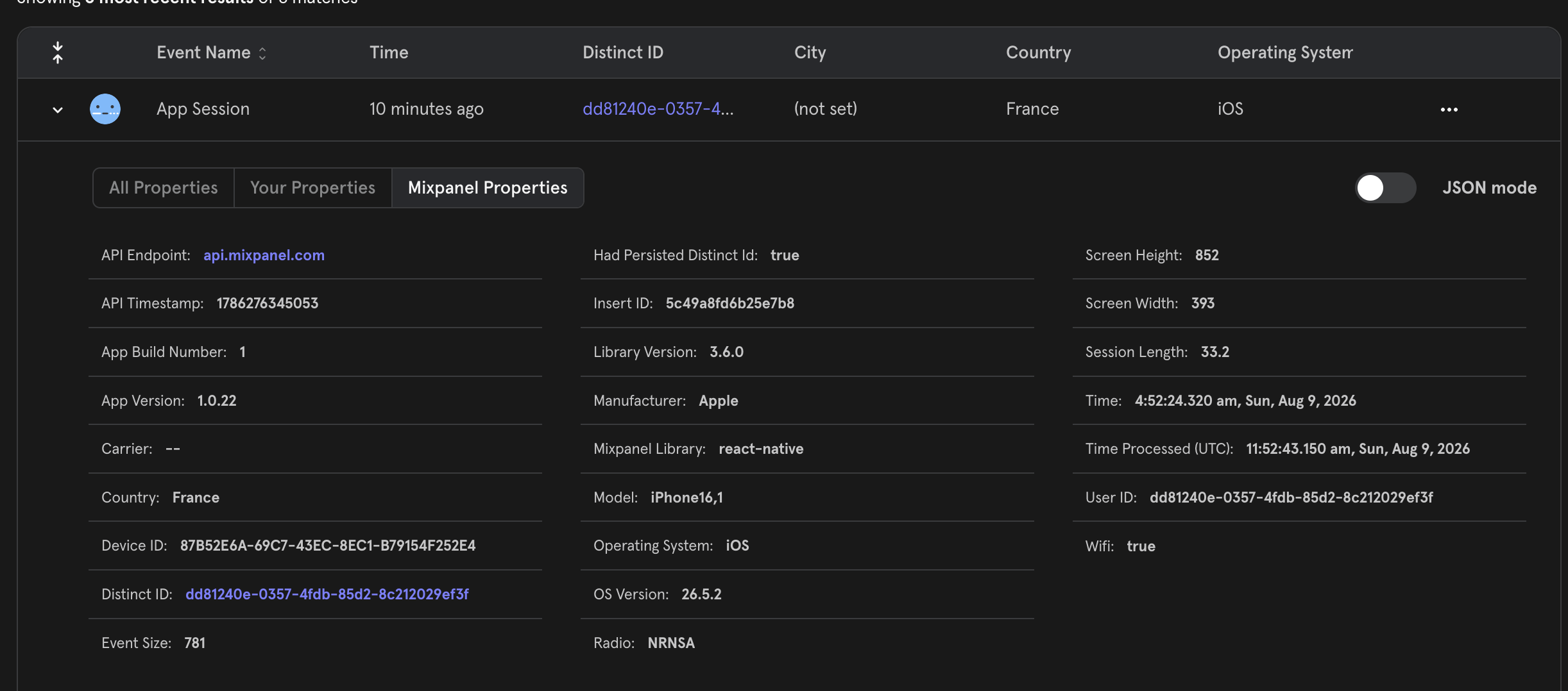 4. Device Properties